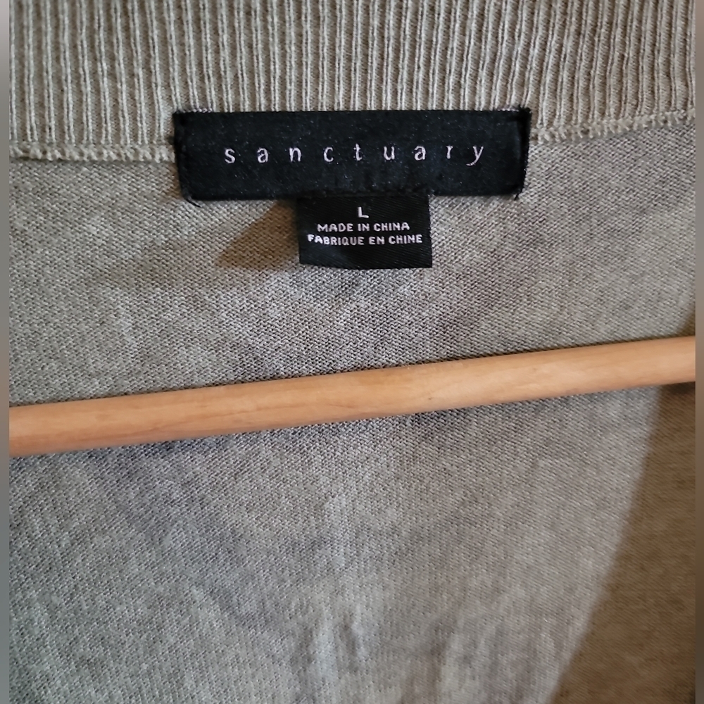 Sanctuary Camo Let's Hang Cardigan Large - Picture 4 of 6
